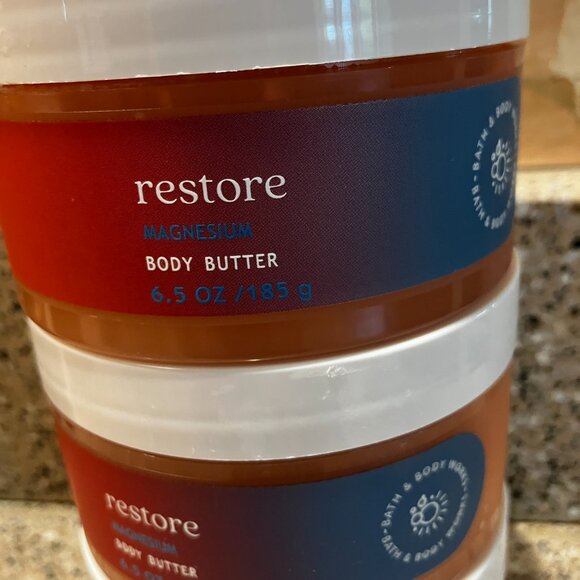 Bath and Body Works 3 Magnesium Body Butters!!! NEW! - Picture 2 of 2